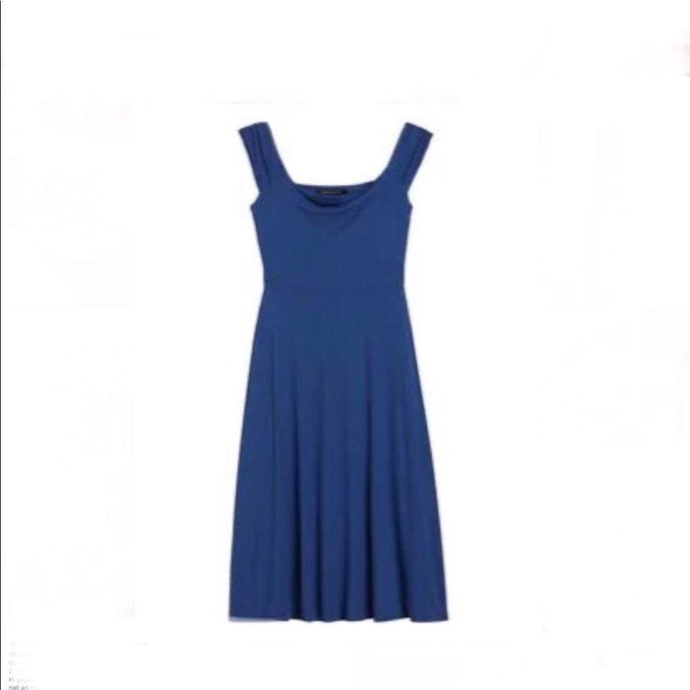 Banana Republic Off-Shoulder Midi Knit Dress